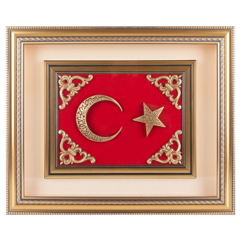 GÖKTÜRK AYYILDIZ KABARTMALI TABLO