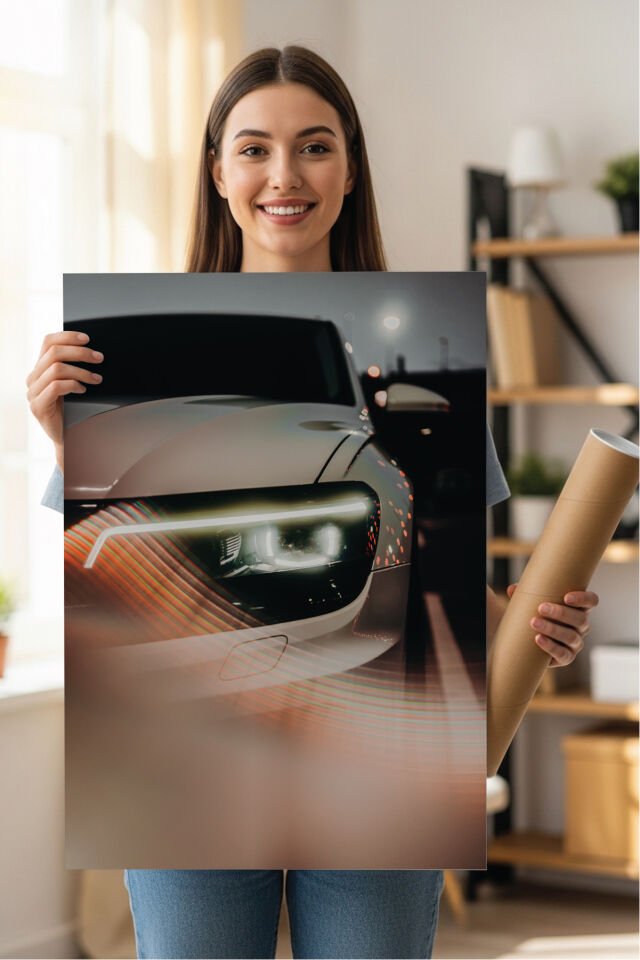 Spor Otomobil Poster Modelleri - Performans Seri 5 50x70 cm - Model 3 - 200 gr