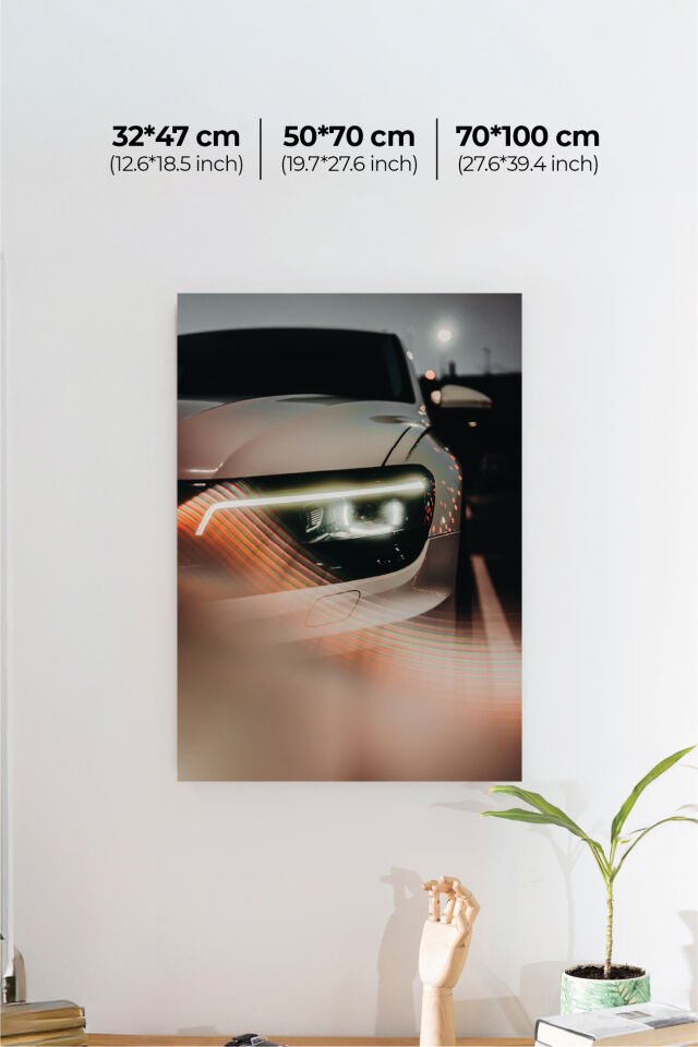 Spor Otomobil Poster Modelleri - Performans Seri 5 50x70 cm - Model 3 - 200 gr