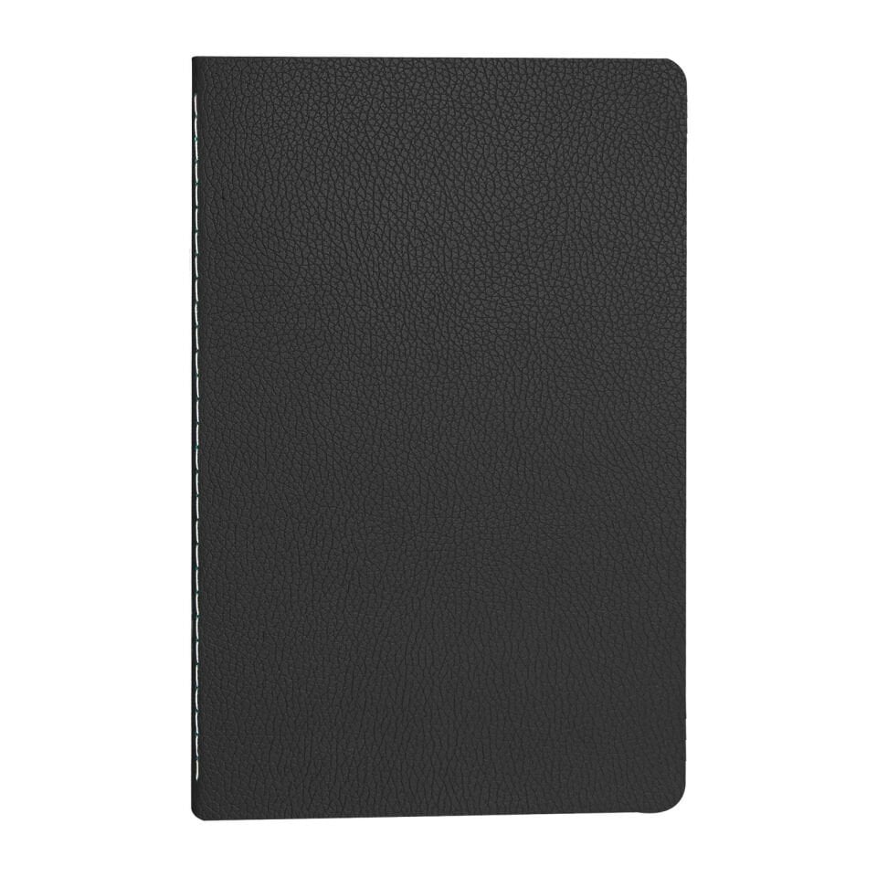 SIHHİYE SİYAH TERZİ DİKİŞLİ DEFTER Siyah - 13x21 CM