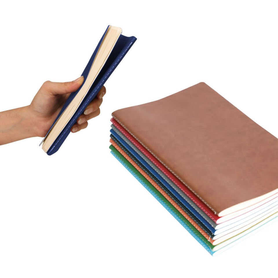 SIHHİYE SİYAH TERZİ DİKİŞLİ DEFTER Siyah - 13x21 CM