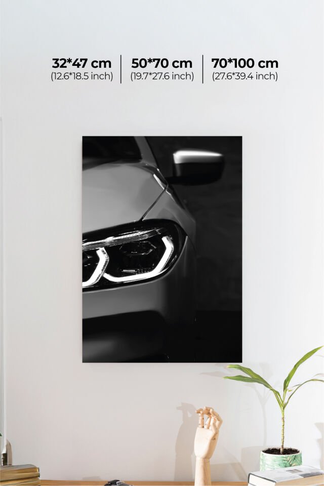 Spor Otomobil Poster Modelleri - Performans Seri 5 50x70 cm - Model 2 - 250 gr