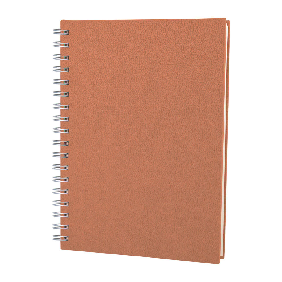 ALTINDAĞ SİYAH KARELİ SPİRALLİ TARİHSİZ DEFTER (17X24 CM) Taba