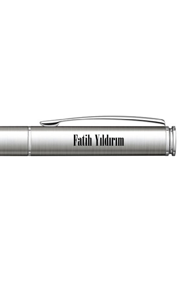 Kişiye Özel Scrikss 64 Roller Kalem 0.7mm - UV Baskılı İsim, Logo ve Kurumsal Metal Kalem Bronz-Krom