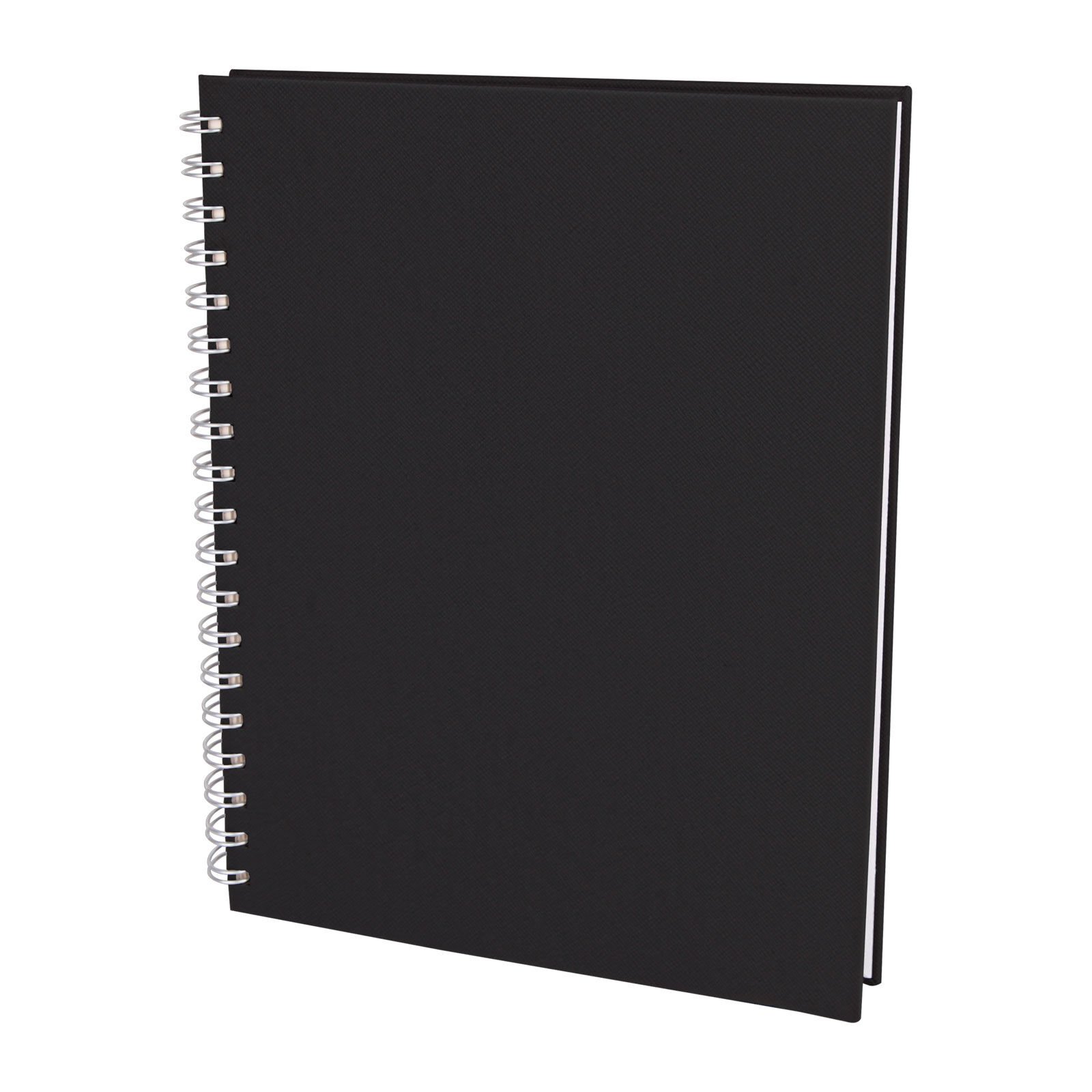 SEĞMENLER SİYAH KARELİ SPİRALLİ TARİHSİZ DEFTER (19X25 CM) Siyah