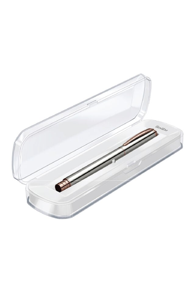 Kişiye Özel Scrikss 64 Roller Kalem 0.7mm - UV Baskılı İsim, Logo ve Kurumsal Metal Kalem Bronz-Krom