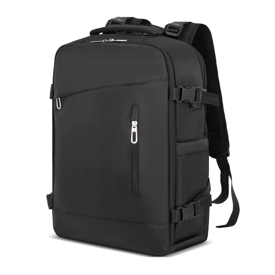 GEZGİN SİYAH LAPTOP BÖLMELİ SIRT ÇANTASI