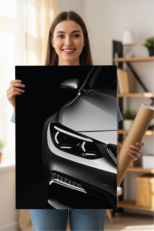 Spor Otomobil Poster Modelleri - Performans Seri 6 32x47 cm - Model 2 - 150 gr