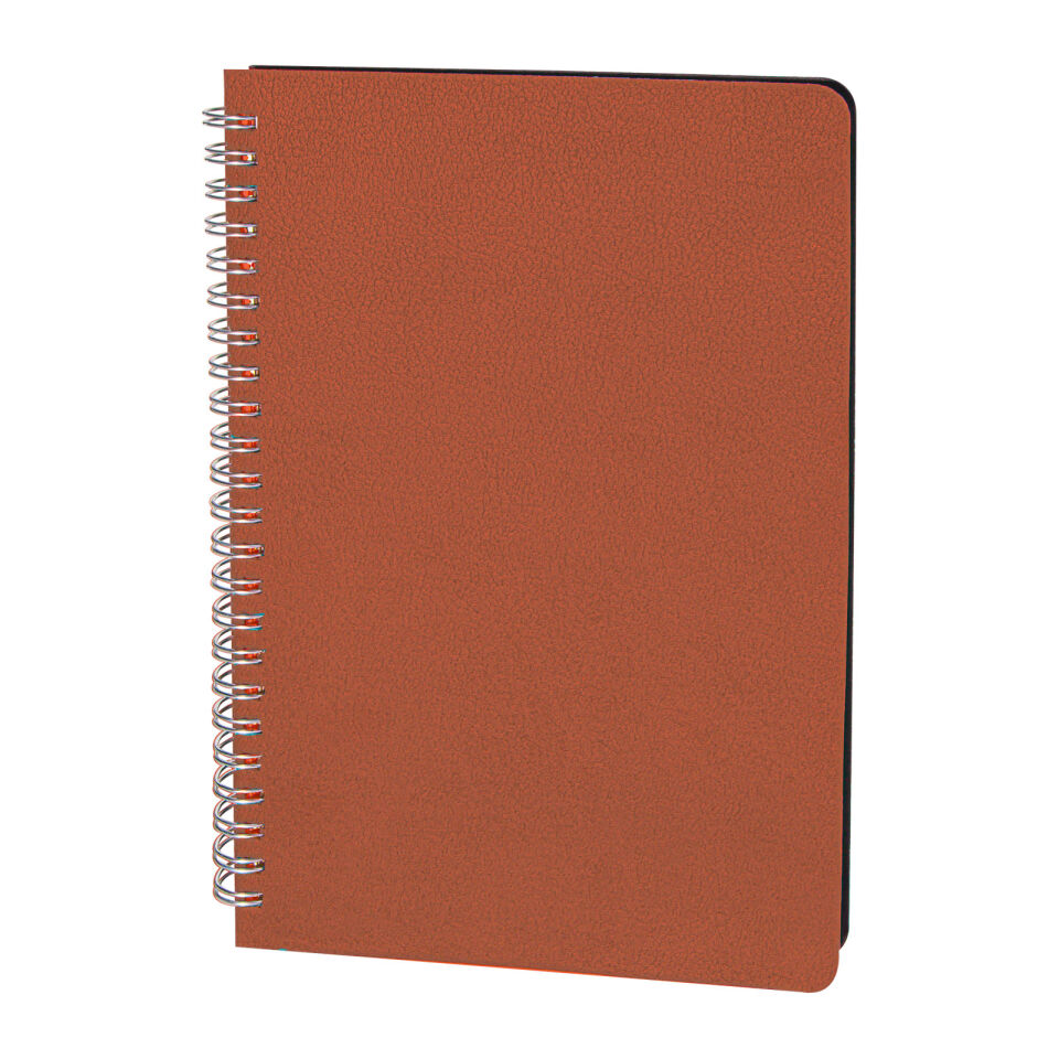 AKYURT SİYAH SPİRALLİ TARİHSİZ DEFTER Taba - 13x21 CM