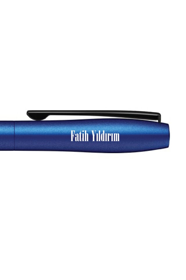 Kişiye Özel Scrikss Karnaval Roller Kalem - UV Baskılı İsim, Logo ve Yazı Baskılı Roller Kalem Lacivert