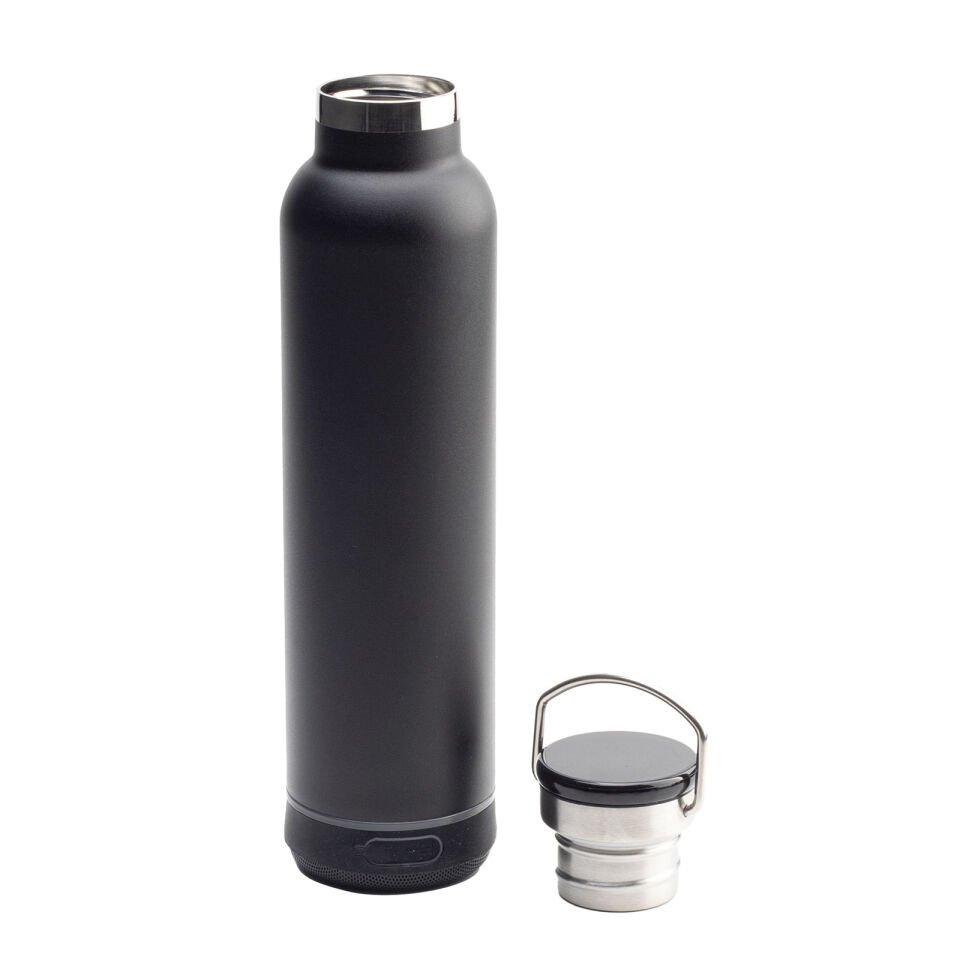 IHLARA SİYAH 650 ML DERECELİ HOPARLÖRLÜ TERMOS