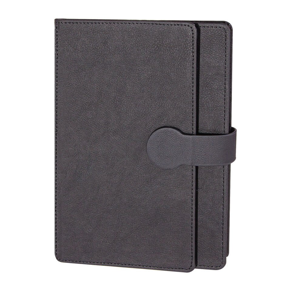 SARAY SİYAH TARİHSİZ DEFTER (15X21 CM)