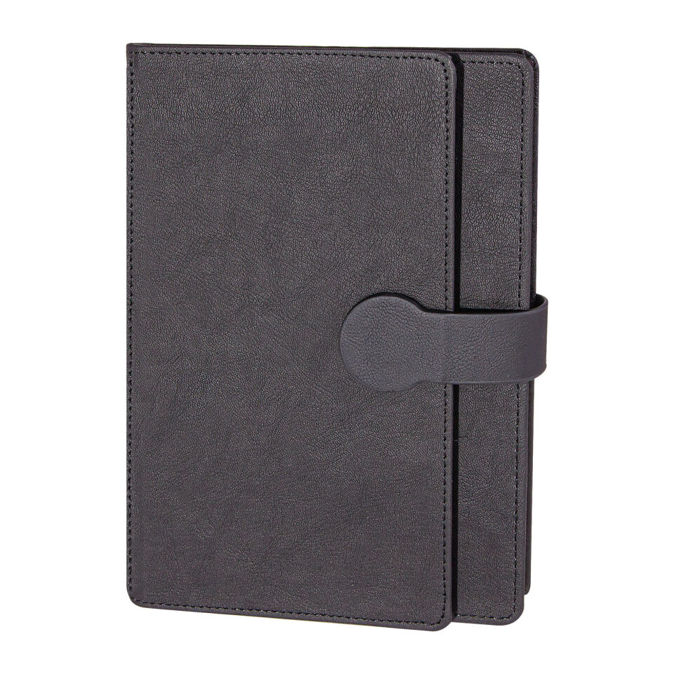 SARAY SİYAH TARİHSİZ DEFTER (15X21 CM)