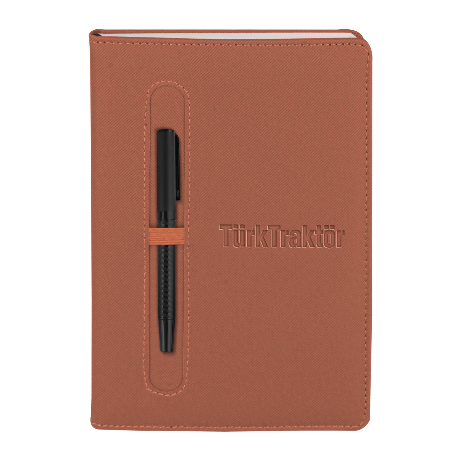 KURTULUŞ KIRMIZI TARİHSİZ DEFTER Taba - 15x21 CM