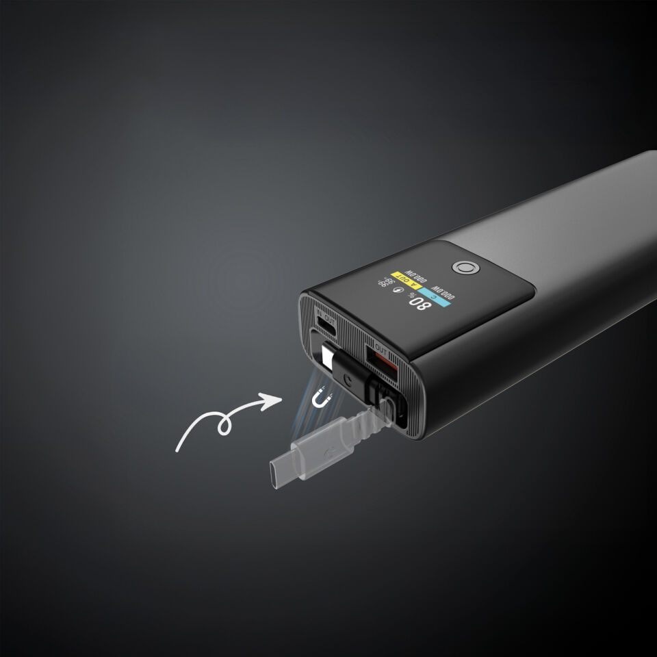 AKYAKA 20.000 MAH SİYAH POWERBANK