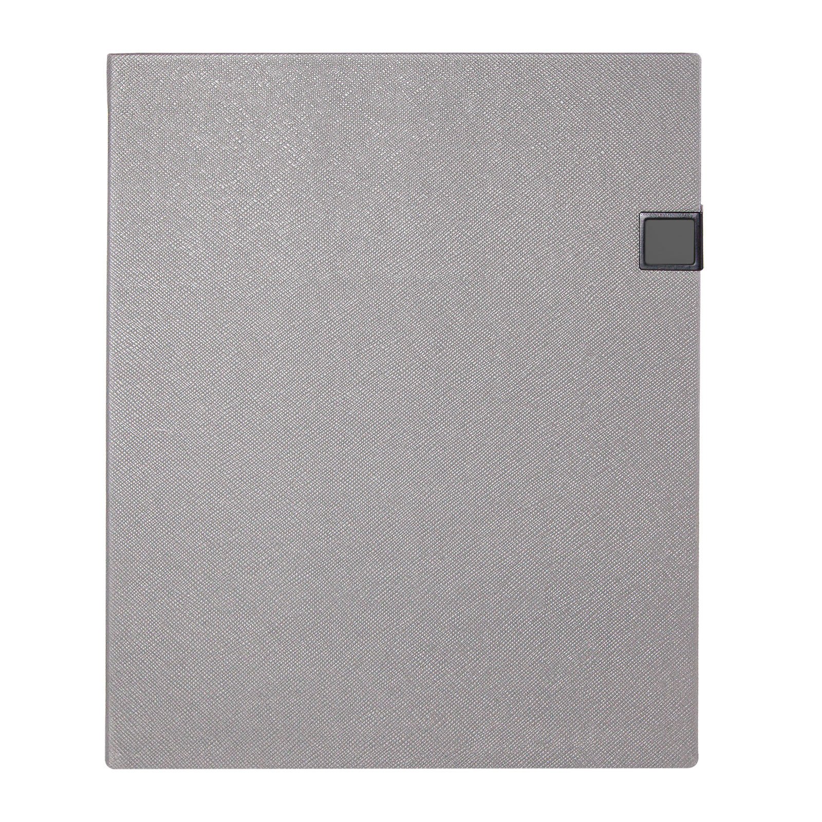 ESAT SİYAH TARİHSİZ DEFTER Gri - 19X25 CM