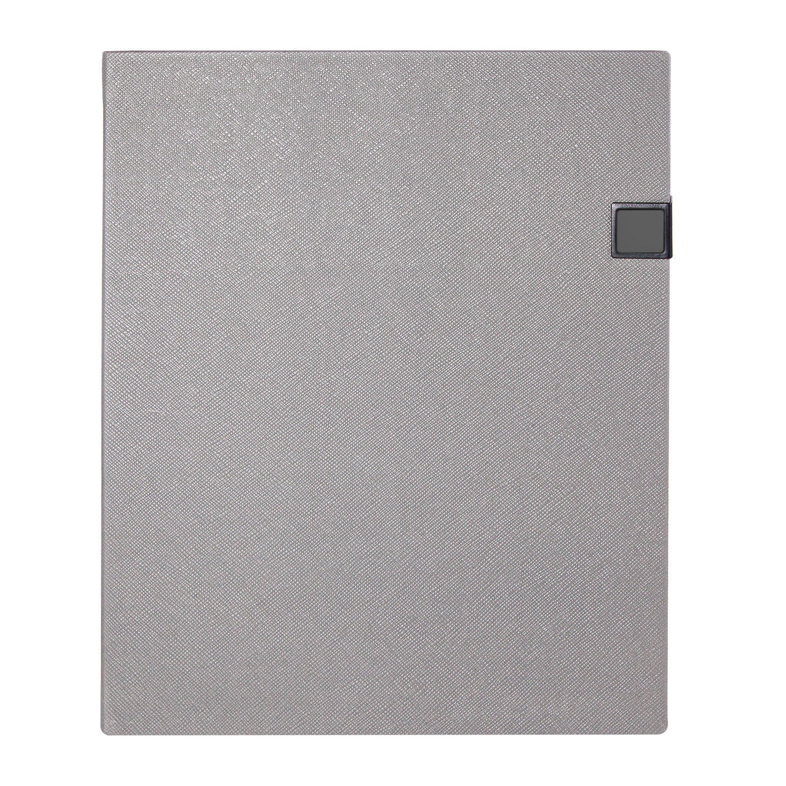 ESAT SİYAH TARİHSİZ DEFTER Gri - 19X25 CM
