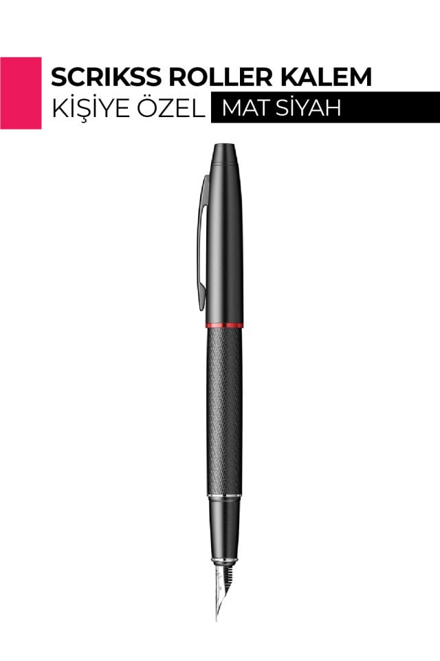 Kişiye Özel Scrikss Noble 35 Dolma Kalem - İsim ve Logo Baskılı M Uç Kalem