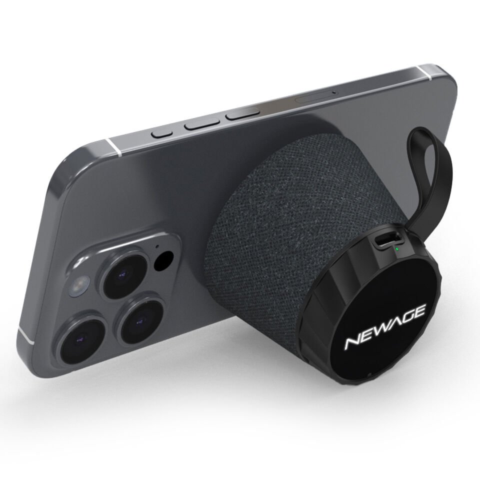 YANKI SİYAH BLUETOOTH MIKNATISLI IŞIKLI HOPARLÖR