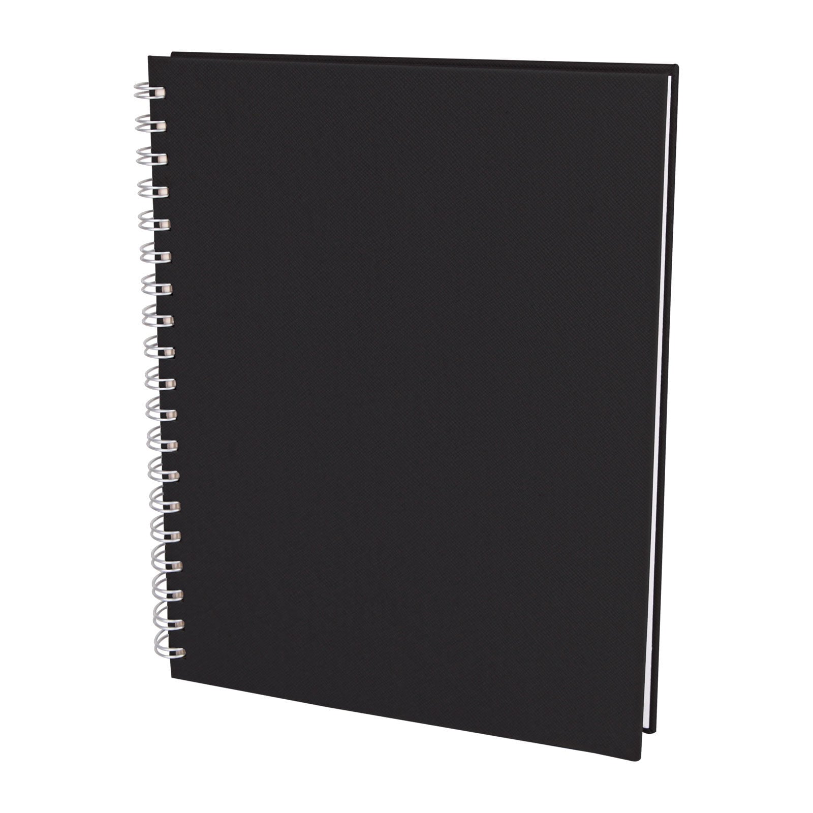 SEĞMENLER SİYAH KARELİ SPİRALLİ TARİHSİZ DEFTER (19X25 CM)
