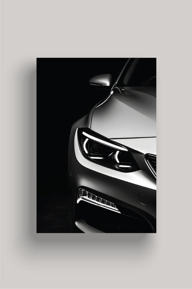 Spor Otomobil Poster Modelleri - Performans Seri 6 70x100 cm - Model 2 - 200 gr