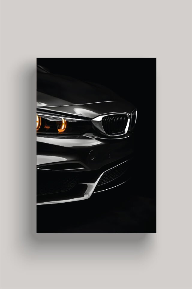 Spor Otomobil Poster Modelleri - Performans Seri 6 32x47 cm - Model 3 - 250 gr