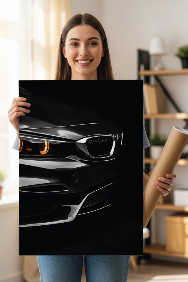 Spor Otomobil Poster Modelleri - Performans Seri 6 32x47 cm - Model 3 - 250 gr