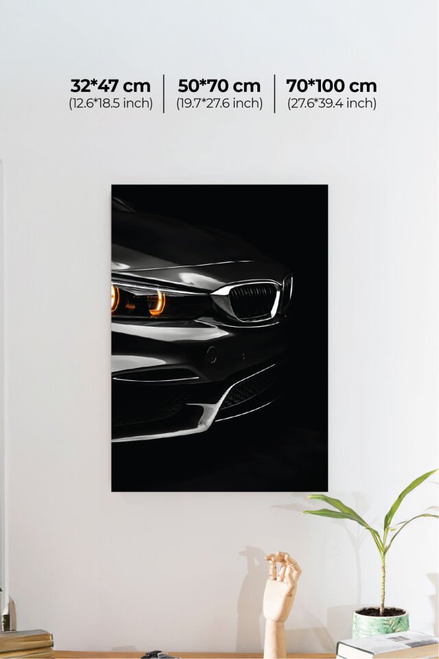Spor Otomobil Poster Modelleri - Performans Seri 6 32x47 cm - Model 3 - 250 gr