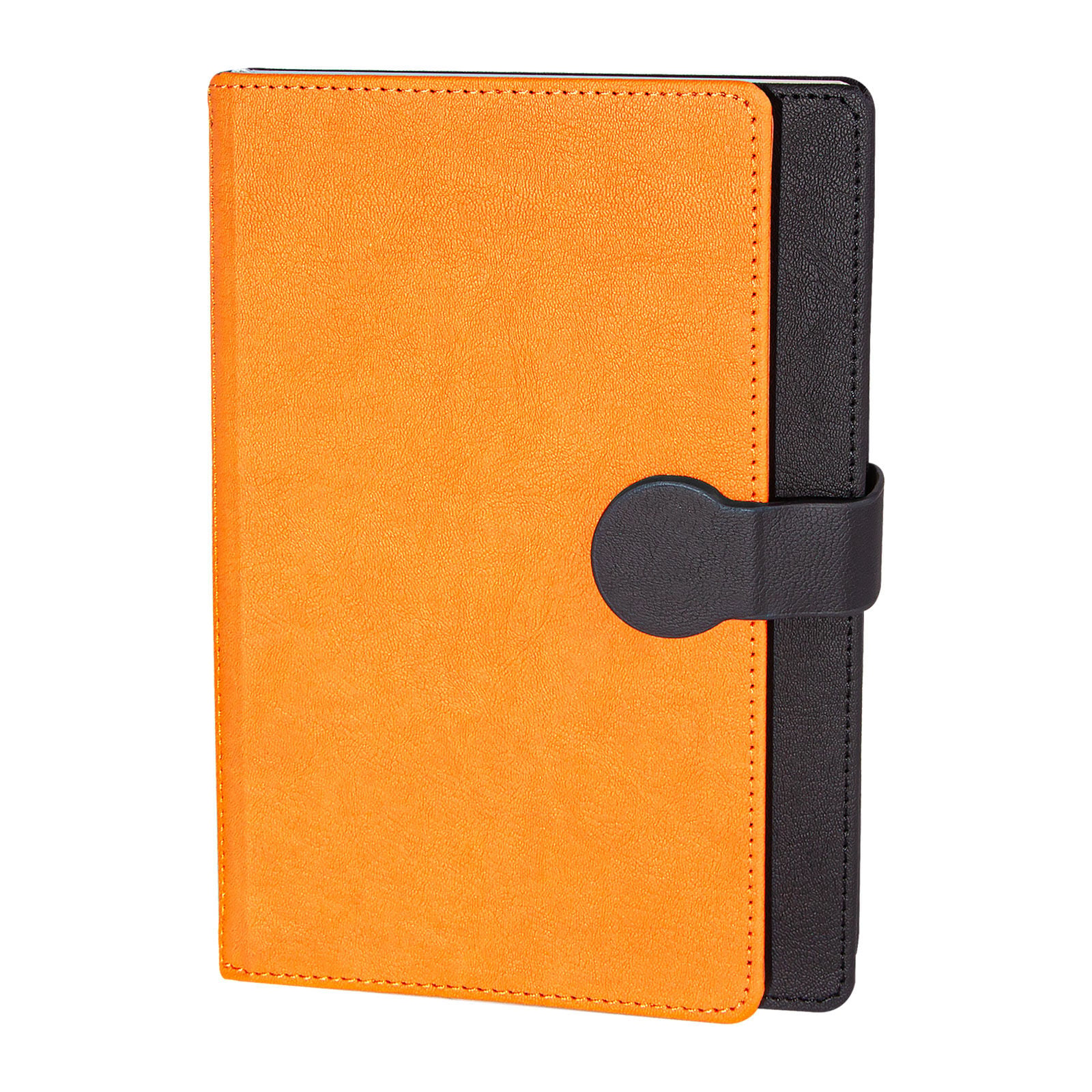 SARAY SİYAH TARİHSİZ DEFTER (15X21 CM) Turuncu