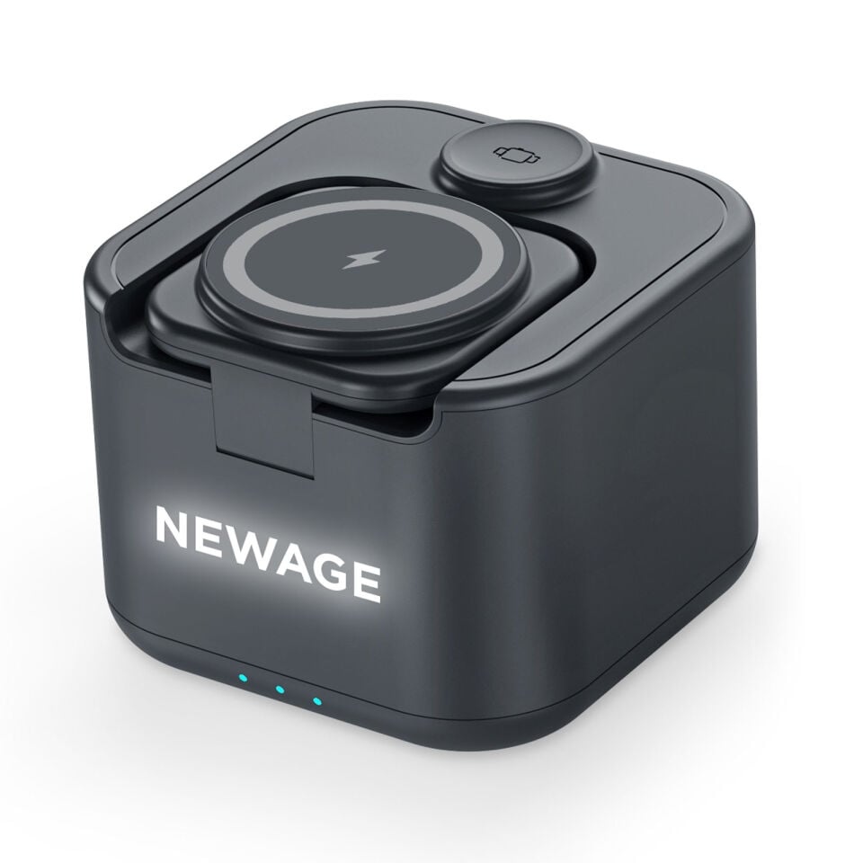 LOTUS SİYAH HOPARLÖR VE WIRELESS SARJ STANDI