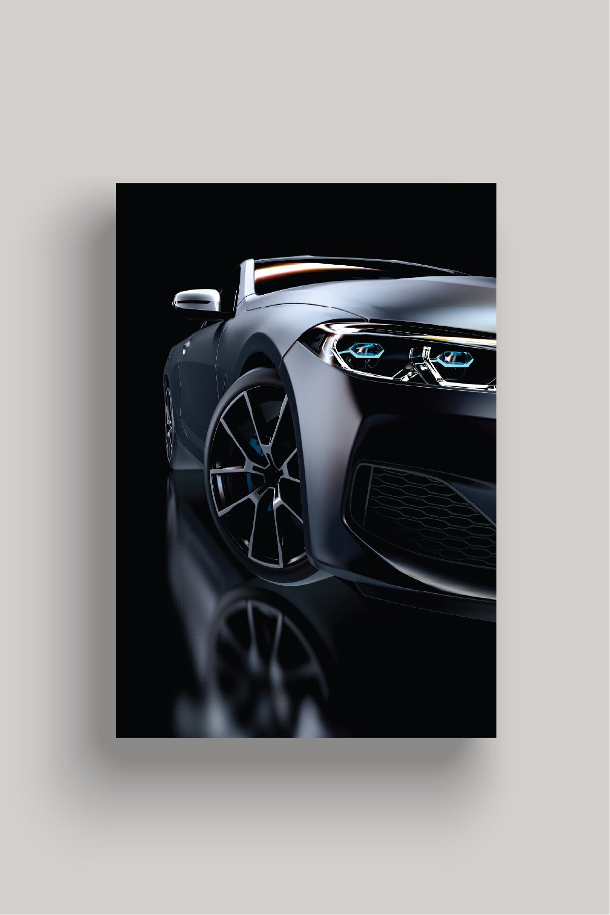 Spor Otomobil Poster Modelleri - Performans Seri 6 70x100 cm - Model 4 - 250 gr