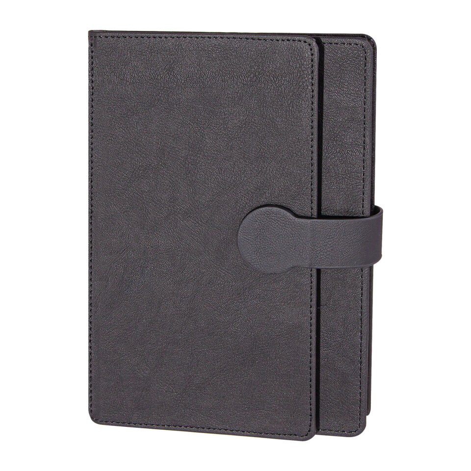 SARAY SİYAH TARİHSİZ DEFTER (15X21 CM) Siyah