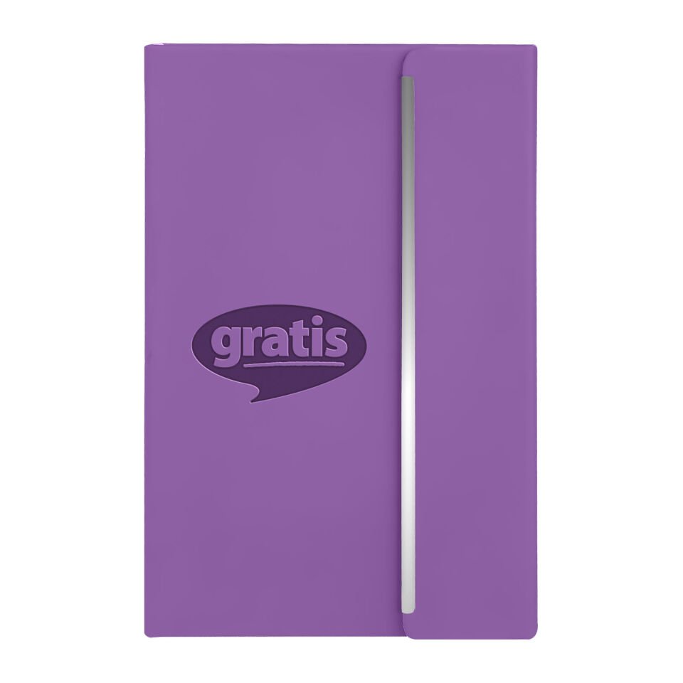 KEÇİÖREN SİYAH TARİHSİZ DEFTER Mor - 15x21 CM