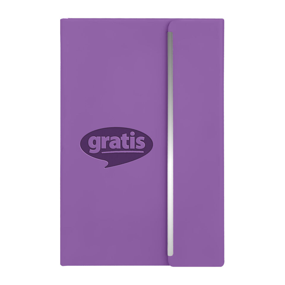 KEÇİÖREN SİYAH TARİHSİZ DEFTER Mor - 15x21 CM