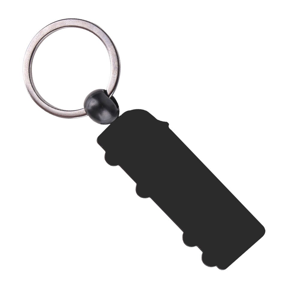 YOLDAŞ SİYAH TEK YÖN METAL ANAHTARLIK