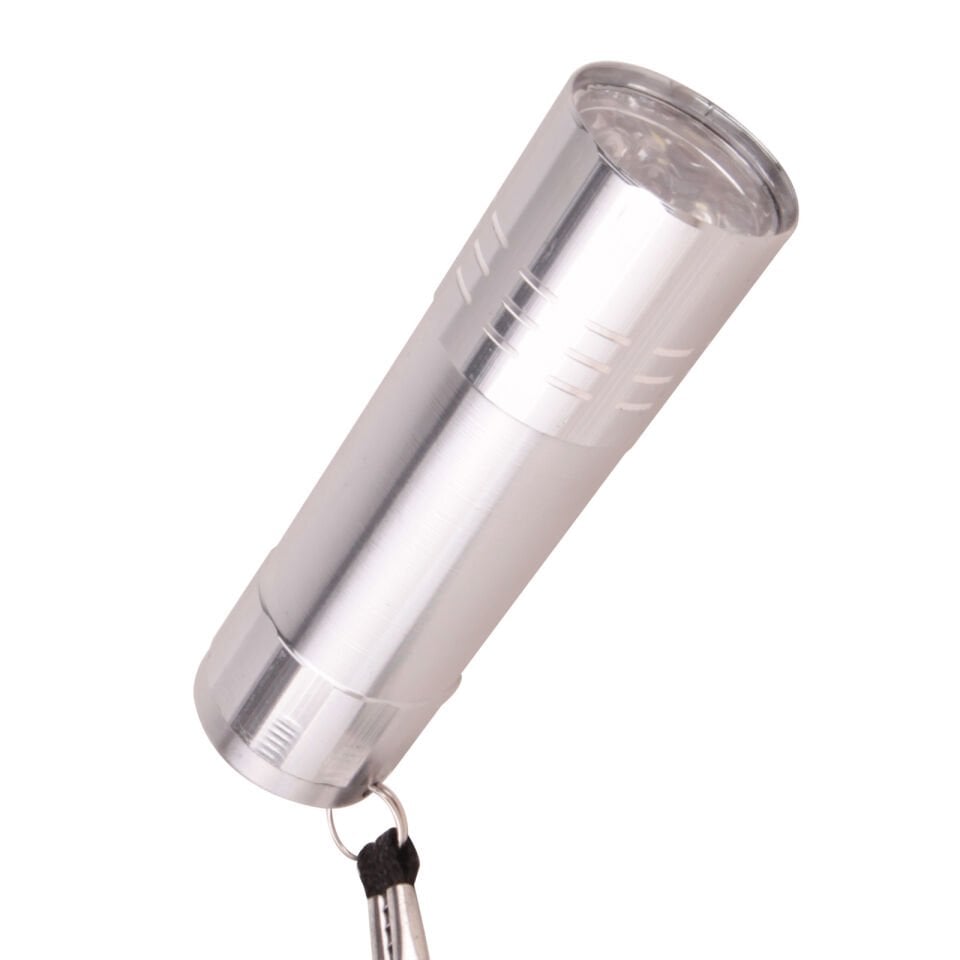 KANARYA SİYAH 9 LED EL FENERİ Siyah