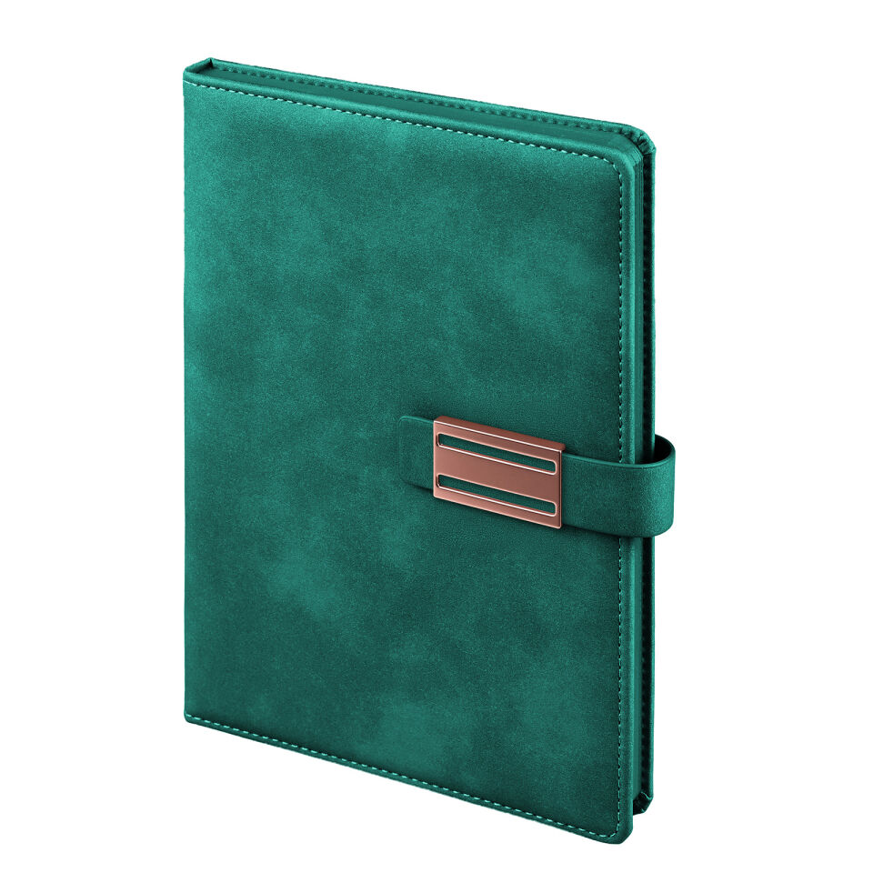 AKINCI SİYAH TARİHSİZ DEFTER Yeşil - 15x21 CM