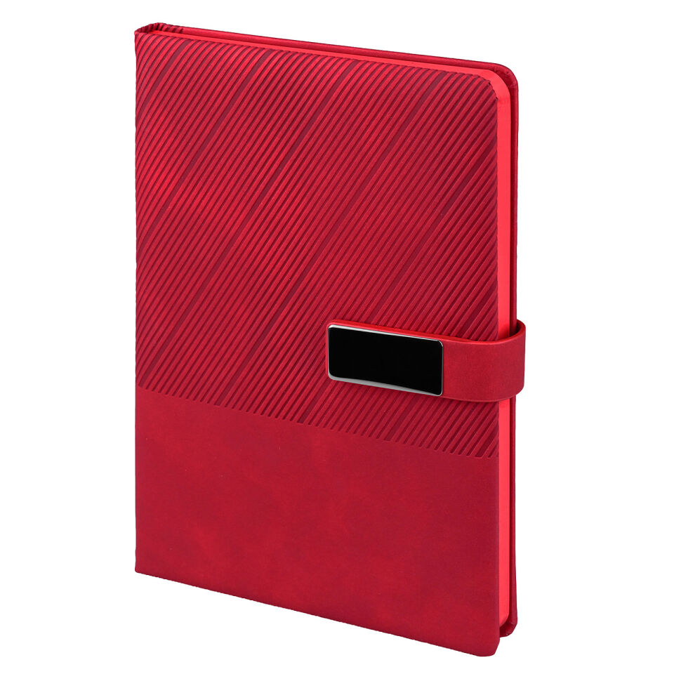 KAVAKLIDERE SİYAH TARİHSİZ DEFTER Kırmızı - 15x21 CM