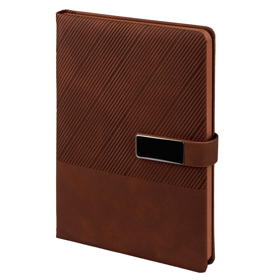 KAVAKLIDERE SİYAH TARİHSİZ DEFTER Kahverengi - 15x21 CM