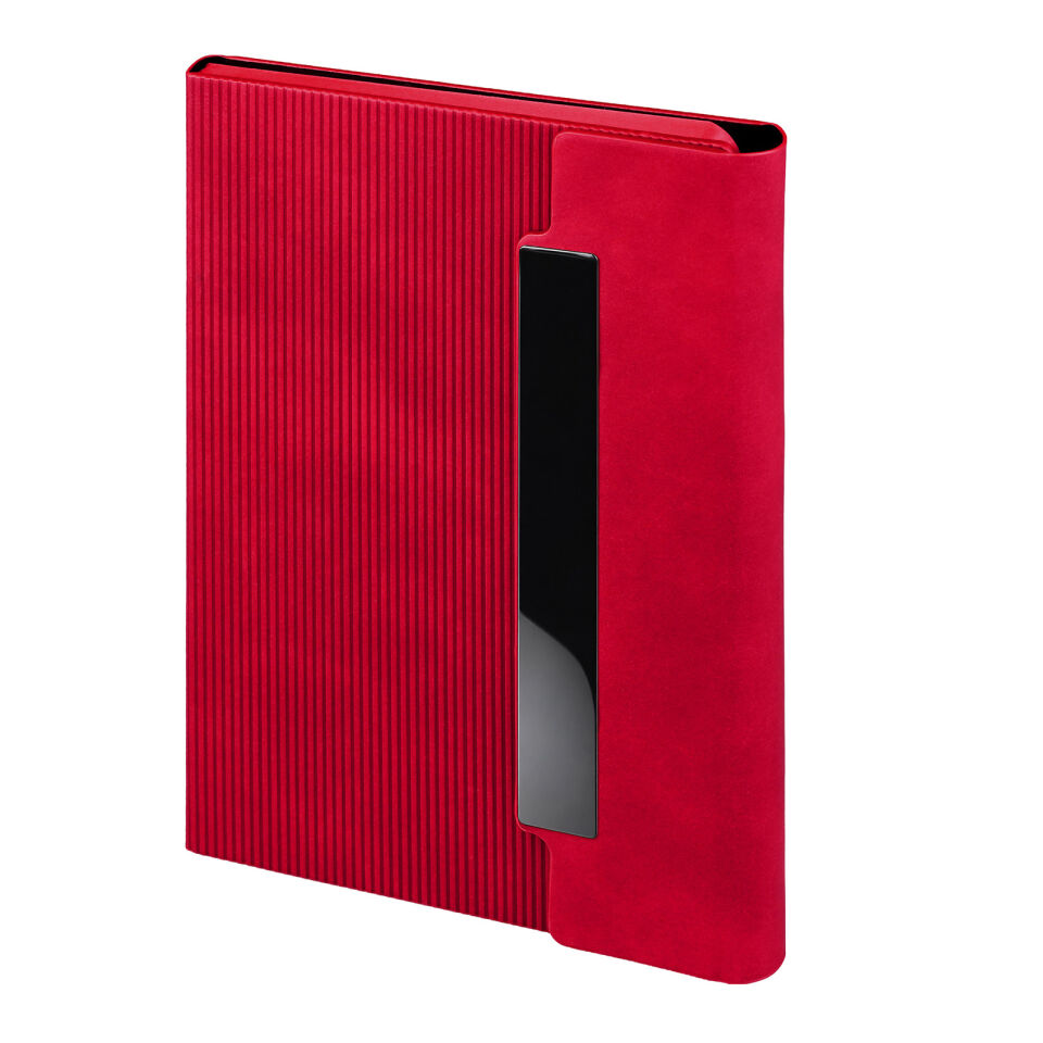 YILDIZ SİYAH TARİHSİZ DEFTER Kırmızı - 15x21 CM
