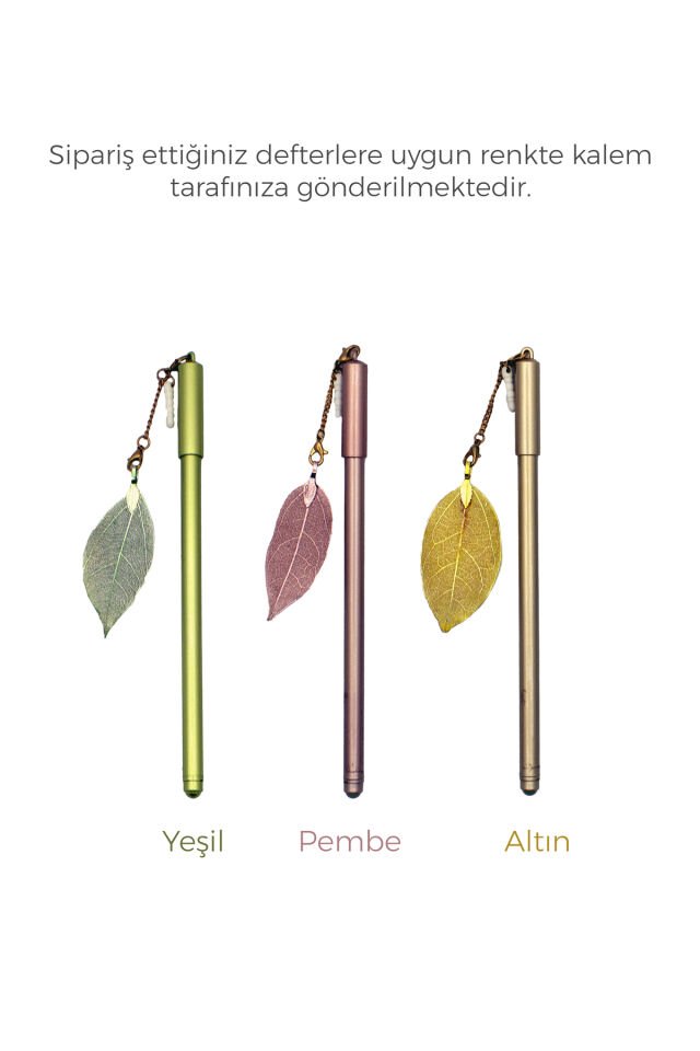 Kişiye Özel Çiçek Desenli Defter ve Tüy Kalem Seti Lazer İsim Kazıma Günlük Kartlıklı Defter Krem