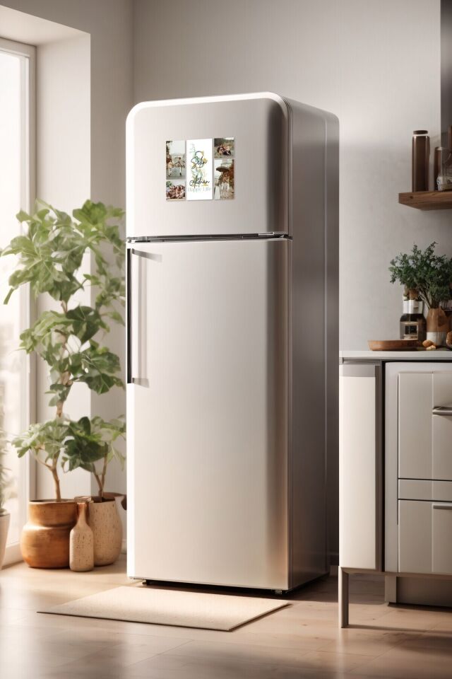 Kişiye Özel İsimli ve Fotoğraflı Dekota Magnet Dolap Süsü , 5 Parça Özelleştirilebilir Dolap Magnet S: 16 x 18 cm