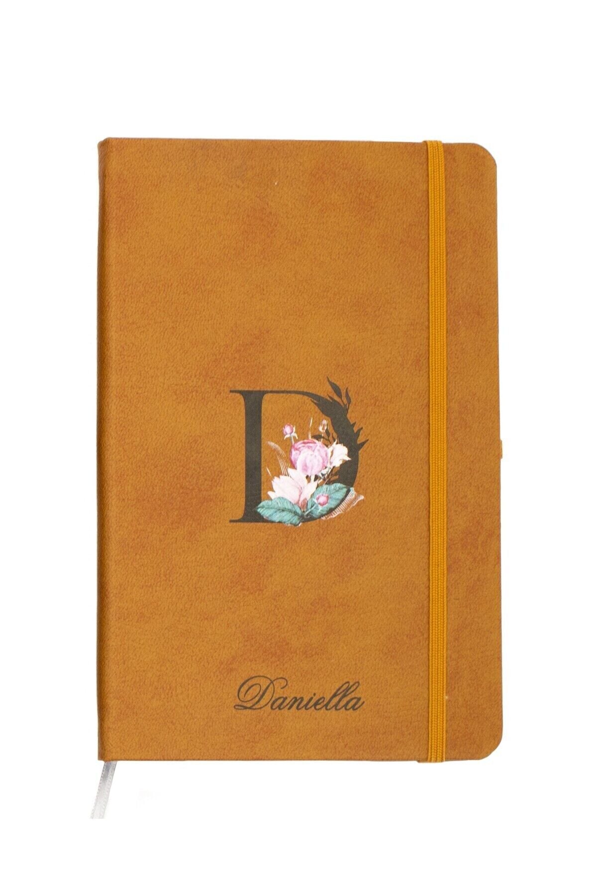 Kişiye Özel Lastikli Termo Deri Çizgili Defter Set , İsme Özel Kişiselleştirilebilir Hediye Taba