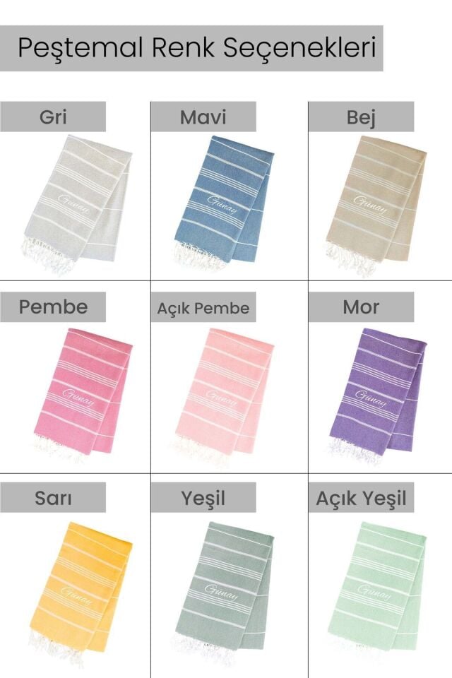 Kişiye Özel Pamuk Peştamal ve Yaza Özel Çanta Seti , Özelleştirilebilir Yazlık Çanta Seti İsme Özel