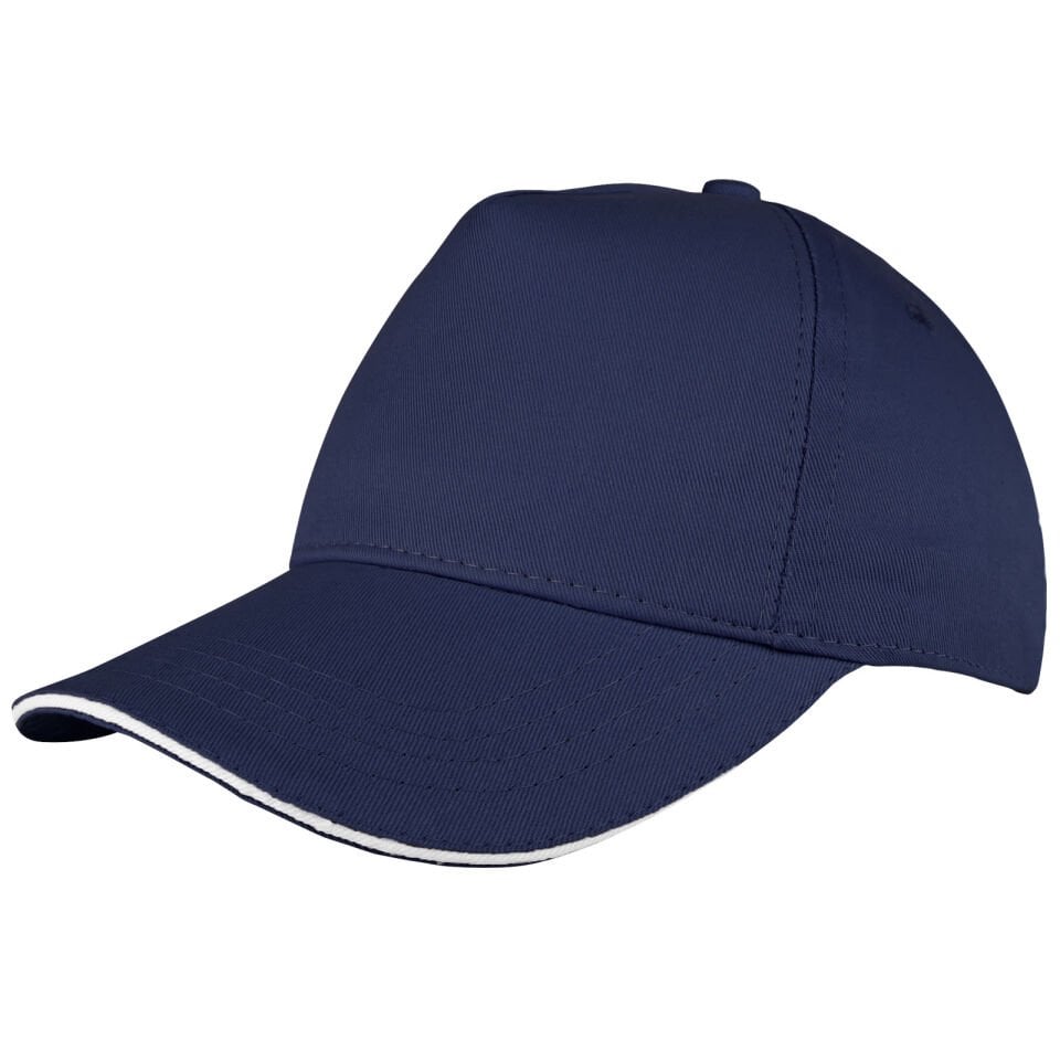 POMELO SİYAH SANDWICH SİPER COTTON ŞAPKA Beyaz-Kırmızı