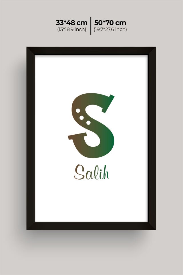 UV Baskılı Çocuk Odası 3'lü Ahşap MDF Tablo Seti - V9 Siyah - 35x50 cm