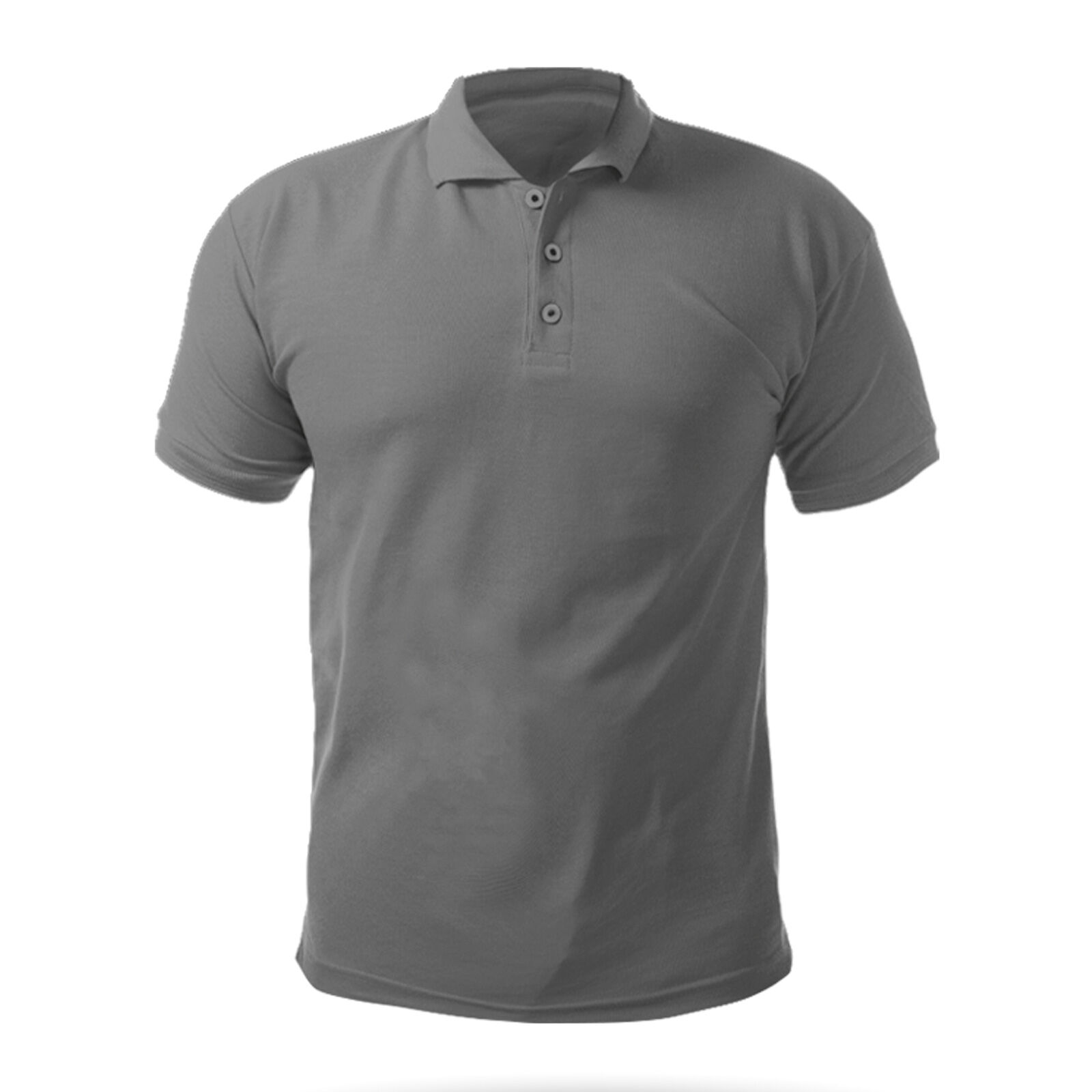AÇELYA GRİ POLO YAKA TİŞÖRT