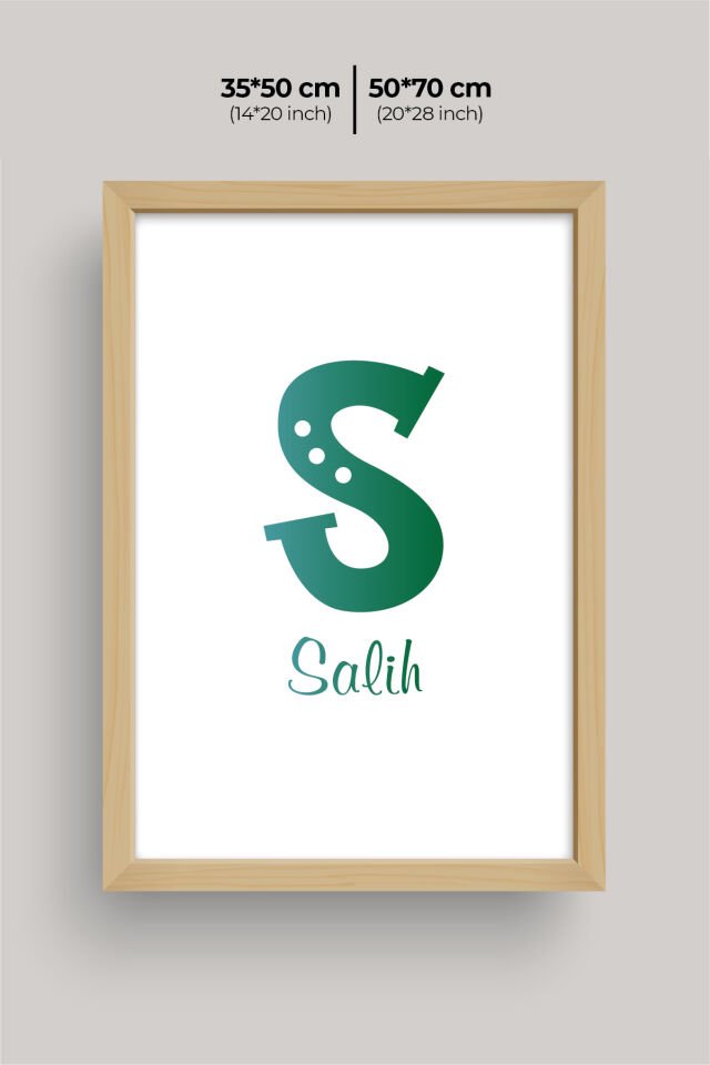 UV Baskılı Çocuk Odası 3'lü Ahşap MDF Tablo Seti - V10 Ahşap - 50x70 cm