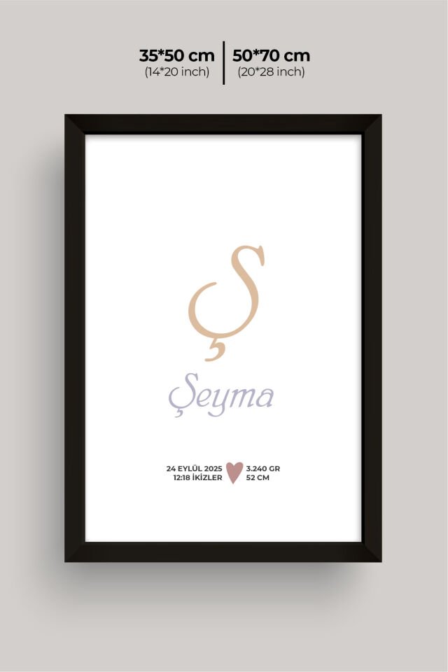UV Baskılı Çocuk Odası 3'lü Ahşap MDF Tablo Seti - V11 Siyah - 35x50 cm
