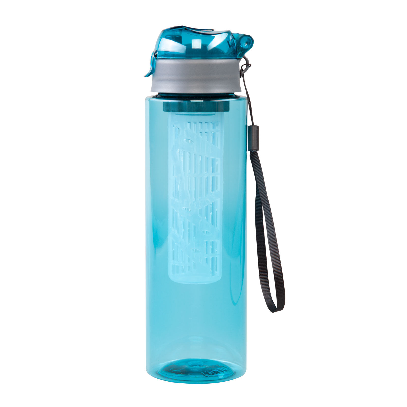 ERİKLİ SİYAH DETOKSLU SAN MATARA Mavi - 800 ML